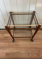 Vintage Serveerwagen Coja Culemborg, Huis en Inrichting, Gebruikt, Vintage, 55 tot 75 cm, Glas