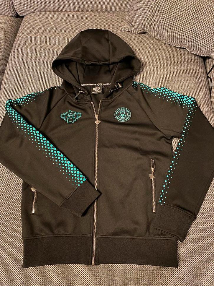 Black Bananas Trainingspak Nieuw - Maat XS, Kleding | Heren, Sportkleding, Nieuw, Algemeen, Maat 46 (S) of kleiner, Zwart, Ophalen of Verzenden