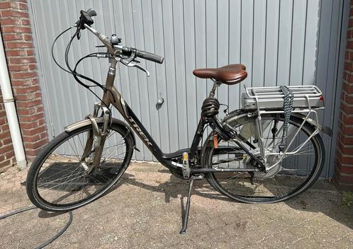 Trek elektrische fiets, Fietsen en Brommers, Elektrische fietsen, Gebruikt, Overige merken, 30 tot 50 km per accu, Ophalen