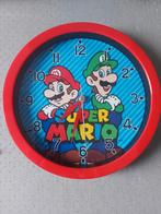 Super Mario Kinderklok - Wandklok, Ophalen of Verzenden, Gebruikt, Analoog, Wandklok