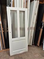 83x201,5cm binnendeur opdek R incl satijn facet glas XB6, Doe-het-zelf en Verbouw, Deuren en Horren, Ophalen, 80 tot 100 cm, .
