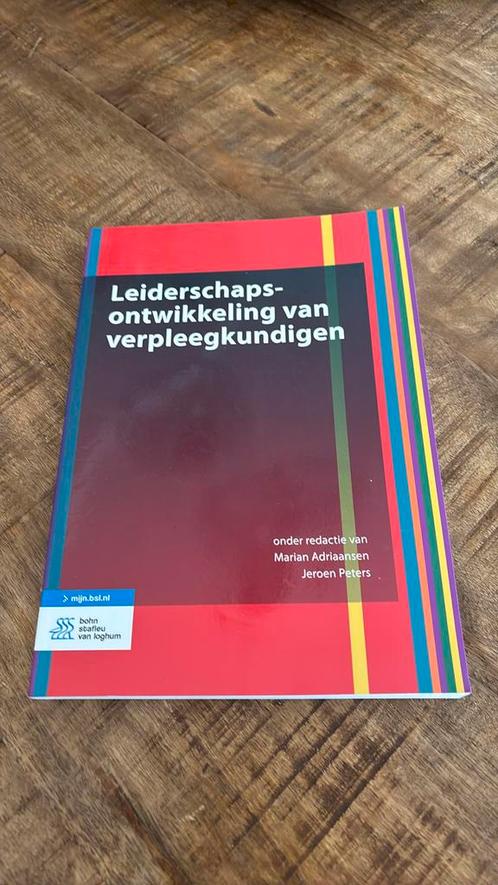 Leiderschapsontwikkeling van verpleegkundigen, Boeken, Wetenschap, Zo goed als nieuw, Sociale wetenschap, Ophalen of Verzenden