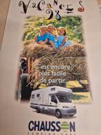 1988 camper Chausson folder set Ford Transit Fiat Ducato, Ophalen of Verzenden, Zo goed als nieuw, Ford