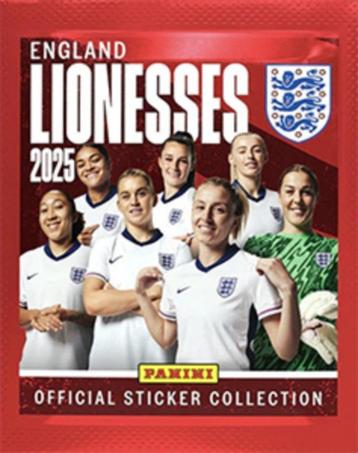 England Lionesses 2025 (Panini) beschikbaar voor biedingen