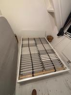 GERESERVEERD Ikea malm bedframe incl lattenbodem 140x200, Huis en Inrichting, Slaapkamer | Bedden, Ophalen, Gebruikt, Ikea bedframe