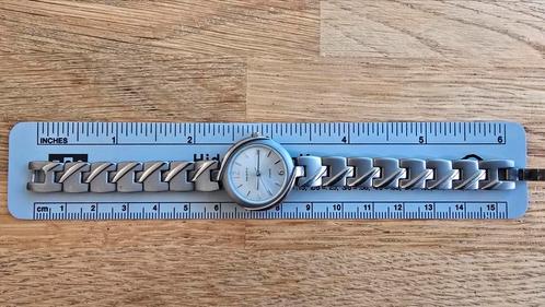 PRISMA volledig titanium meisjes horloge met nieuwe batterij, Sieraden, Tassen en Uiterlijk, Horloges | Kinderen, Zo goed als nieuw