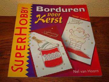 Borduren op kaarten voor Kerst door Nel van Hoorn beschikbaar voor biedingen