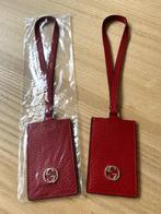Two Gucci Leather Luggage Tags for Sale / Gucci Lederen Baga, Nieuw, Minder dan 35 cm, Minder dan 40 cm, Ophalen
