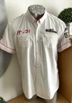 Squadra overhemd maat L [vm], Kleding | Heren, Ophalen of Verzenden, Zo goed als nieuw, Wit, Halswijdte 41/42 (L)