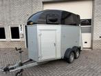 Super nette Humbaur Equitos 2 paards paardentrailer vol alu!, Ophalen, Zo goed als nieuw, Aluminium, 2-paards trailer