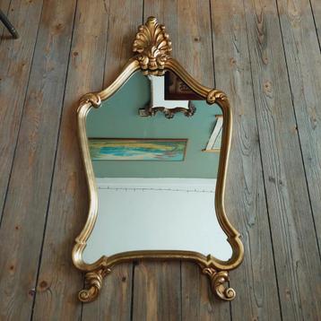 Lucky Vintage barok gouden grote spiegel beschikbaar voor biedingen