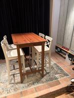 IKEA hoge eet tafel met krukken, Huis en Inrichting, Tafels | Eettafels, Ophalen, 100 tot 150 cm, 50 tot 100 cm, Zo goed als nieuw