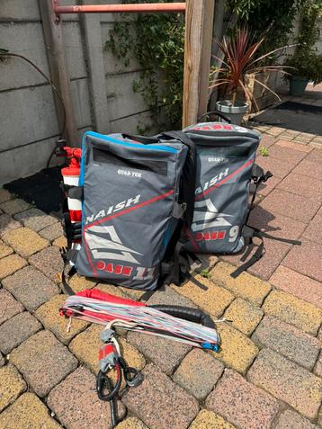 Naish Dash 9m2 en 11m2 met bar beschikbaar voor biedingen
