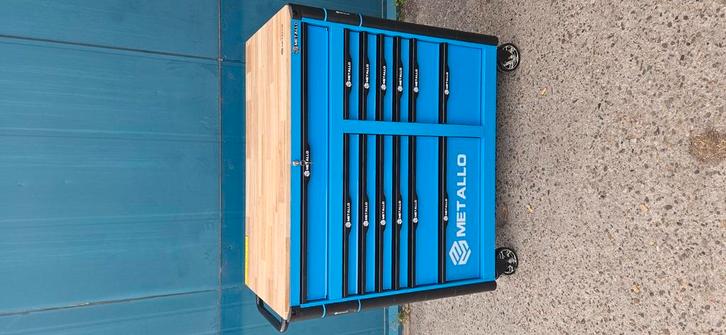 13 lades gereedschapswagen metallo - Nieuw, Doe-het-zelf en Verbouw, Gereedschapskisten, Nieuw, Ophalen