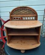 Klein houten kastje met opbergruimte, Huis en Inrichting, Met plank(en), Minder dan 50 cm, Gebruikt, Ophalen of Verzenden