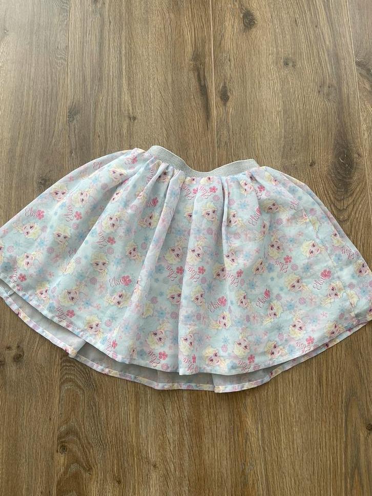 Prachrig frozen - Elsa rokje maat 110, Kinderen en Baby's, Kinderkleding | Maat 110, Zo goed als nieuw, Meisje, Jurk of Rok, Ophalen of Verzenden
