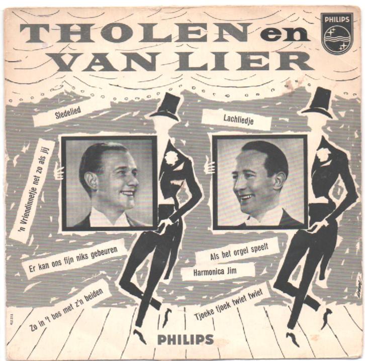 Tholen en Van Lier- EP !!!, Cd's en Dvd's, Vinyl | Nederlandstalig, Zo goed als nieuw, Levenslied of Smartlap, Overige formaten