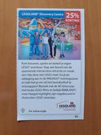 LEGOLAND Discovery Centre 25% korting maximaal 4 personen, Drie personen of meer, Kortingskaart