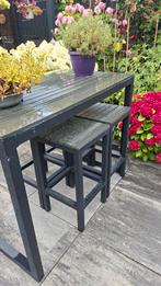 Bar/Tuintafel, Tuin en Terras, Tuintafels, Ophalen, Zo goed als nieuw, Rechthoekig
