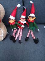 Kerst elfjes hangers door klittenband  hand, Diversen, Kerst, Ophalen of Verzenden, Zo goed als nieuw