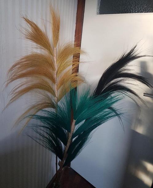 Nieuw. Beige sierpluimen pampas pluim zeegras even kijken!, Huis en Inrichting, Woonaccessoires | Kunstplanten en Kunstbloemen