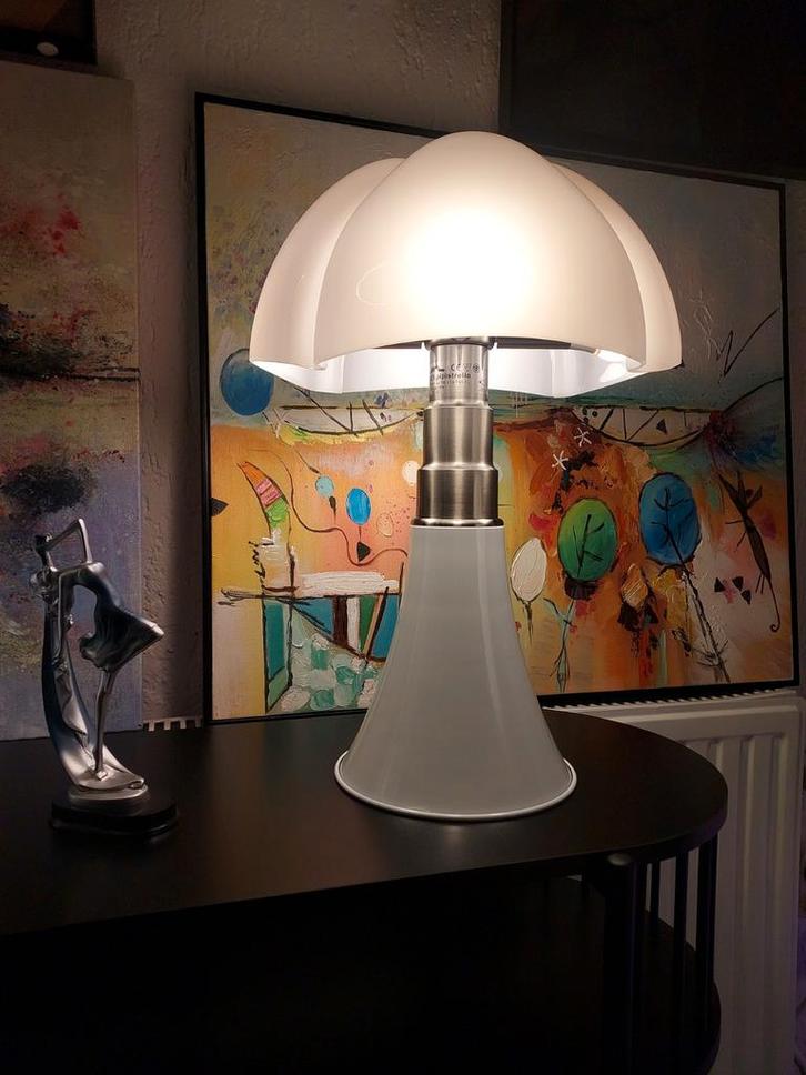 Design Tafellamp, Huis en Inrichting, Lampen | Tafellampen, Nieuw, 50 tot 75 cm, Glas, Ophalen of Verzenden