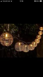Home Accents Rotan Lichtslinger | 10 Led’s | 180 cm | Nieuw, Verzenden, Nieuw, Stof, Rustique | Sfeervol
