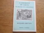 A CEREMONY OF CAROLS -BENJAMIN BRITTEN  - HARP EN ZANG, Gebruikt, Zang, Ophalen of Verzenden, Artiest of Componist