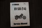 Yamaha XV535 T-A Virago 1990 service manual XV 535, Motoren, Handleidingen en Instructieboekjes, Ophalen of Verzenden, Yamaha