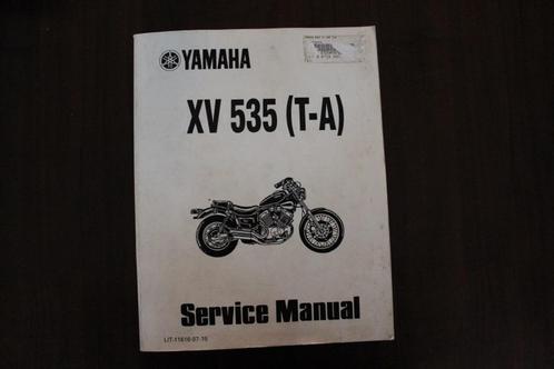 Yamaha XV535 T-A Virago 1990 service manual XV 535, Motoren, Handleidingen en Instructieboekjes, Yamaha, Ophalen of Verzenden