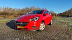 Opel Corsa 1.0T 66KW/90PK 5D 2015 Rood NAP Orig NL, Voorwielaandrijving, Stof, Zwart, Start-stop-systeem