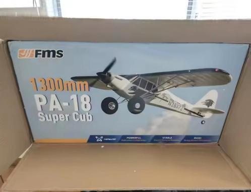 Nieuwe Fms PA 18 Supercub PNP in ongeopende orginele Doos, Hobby en Vrije tijd, Modelbouw | Vliegtuigen en Helikopters, Nieuw