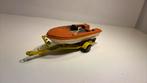 King size trailer met boot lesny matchbox 1.43, Auto, Ophalen of Verzenden, A, A