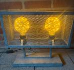 Leuke industriële lamp, Huis en Inrichting, Lampen | Tafellampen, Ophalen, Zo goed als nieuw, Minder dan 50 cm