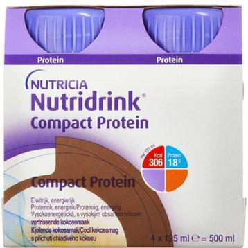 Nutridrink Compact Protein Verfrissende Kokossmaak 4x125ml beschikbaar voor biedingen
