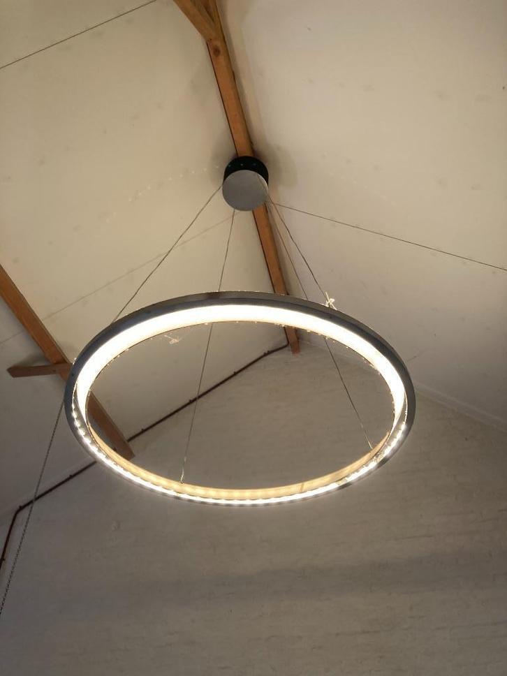 3 x vintage Nimba Xenon 120 hanglamp door Antoni Arola, Huis en Inrichting, Lampen | Hanglampen, Gebruikt, 75 cm of meer, Kunststof