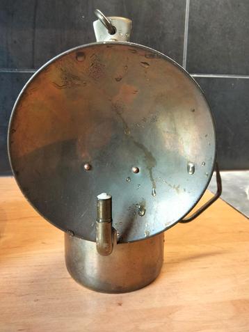 Oude Mijnlamp - Koper beschikbaar voor biedingen