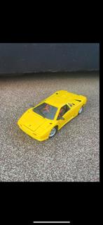 Maisto Lamborghini Diablo 1:18 - Geel, Hobby en Vrije tijd, Modelauto's | 1:18, Ophalen of Verzenden, Zo goed als nieuw, Auto