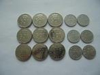 15 munten Luxemburg 50 frank,25 centimes 1957/1989 + info, Ophalen of Verzenden, Overige landen, Setje