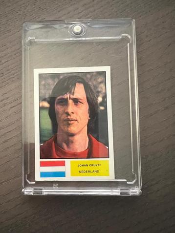 Tarjeta coleccionable de Johan Cruyff beschikbaar voor biedingen