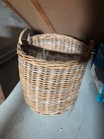 Grote rotan mand, Ophalen, Zo goed als nieuw, Rond, Riet