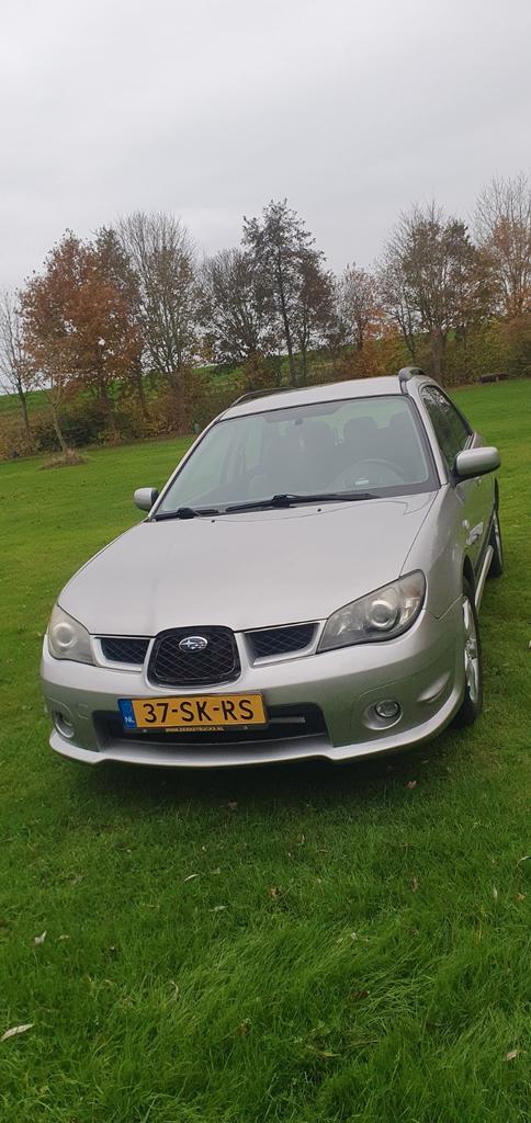Subaru Impreza 2.0 R Plus AWD 2006 Grijs, Auto's, Subaru, Particulier, Impreza, Benzine, F, Stationwagon, Handgeschakeld, Origineel Nederlands