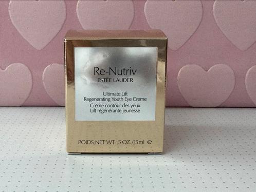 Estee lauder re-nutriv ultimate lift youth eye cream 15ml, Sieraden, Tassen en Uiterlijk, Uiterlijk | Gezichtsverzorging, Nieuw