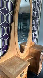 Oud grenen kaptafel, Huis en Inrichting, Ophalen, Gebruikt, 50 tot 100 cm, 150 tot 200 cm