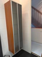 2 badkamerkasten, Huis en Inrichting, Badkamer | Badkamermeubels, Ophalen, (Half)hoge kast, Minder dan 50 cm, Zo goed als nieuw