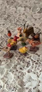 Vintage Houten Dieren Set, Verzamelen, Poppenhuizen en Toebehoren, Ophalen of Verzenden, Zo goed als nieuw, Poppenhuis