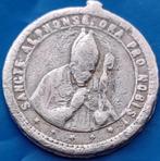 Medaille, zonder draagoog van Sancte Alphonse Ora pro Nobis!, Verzamelen, Religie, Sieraad, Gebruikt, Christendom | Katholiek