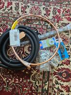 alles nieuw! mantelbuis, koperen buis, klemmetjes etc., Overige materialen, 6 meter of meer, Overige typen, Nieuw