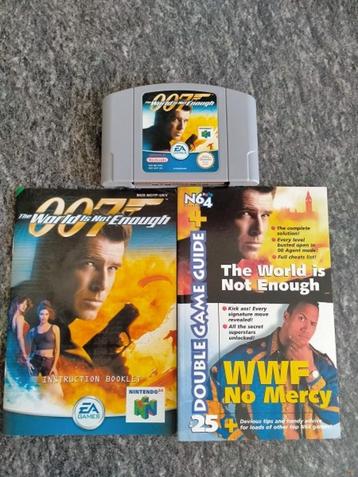007 the world is not enough nintendo64 n64 james bond beschikbaar voor biedingen