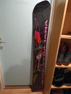 Vintage Crazy Banana asym snowboard met hardboot bindingen, Sport en Fitness, Snowboarden, Ophalen of Verzenden, Gebruikt, Board